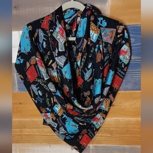 Nicole Miller 1998 Nordstrom Vintage Silk Scarf